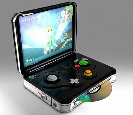 THELEGACYOFSEGA's tweet image. A portable freaking nintendo gamecube! 

LET&apos;S GO!