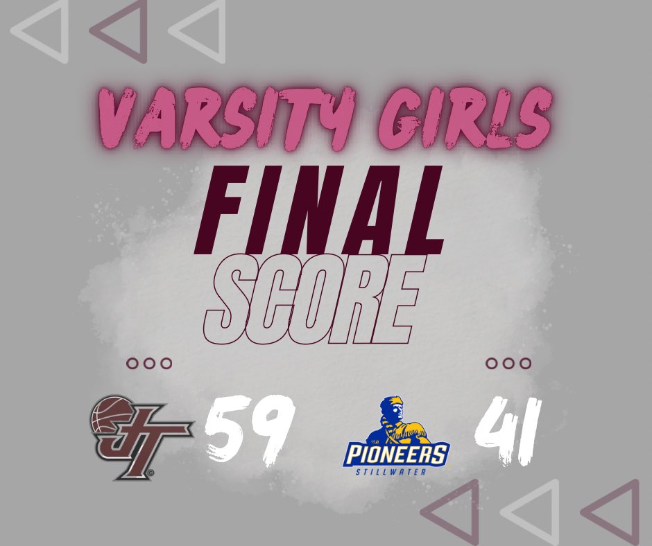 Varsity Girls came out on 🔝 in Stillwater tonight! 🏀
#jenkstrojanbasketball