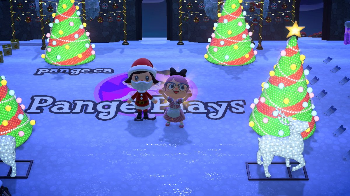 pangepange's tweet photo. I gave Reboot a festive makeover! This free treasure island is back up! Visit today! https://t.co/hF2vPoOOf7 #AnimalCrossing #ACNH #NintendoSwitch #dodocodes https://t.co/K2OZhQkLQI