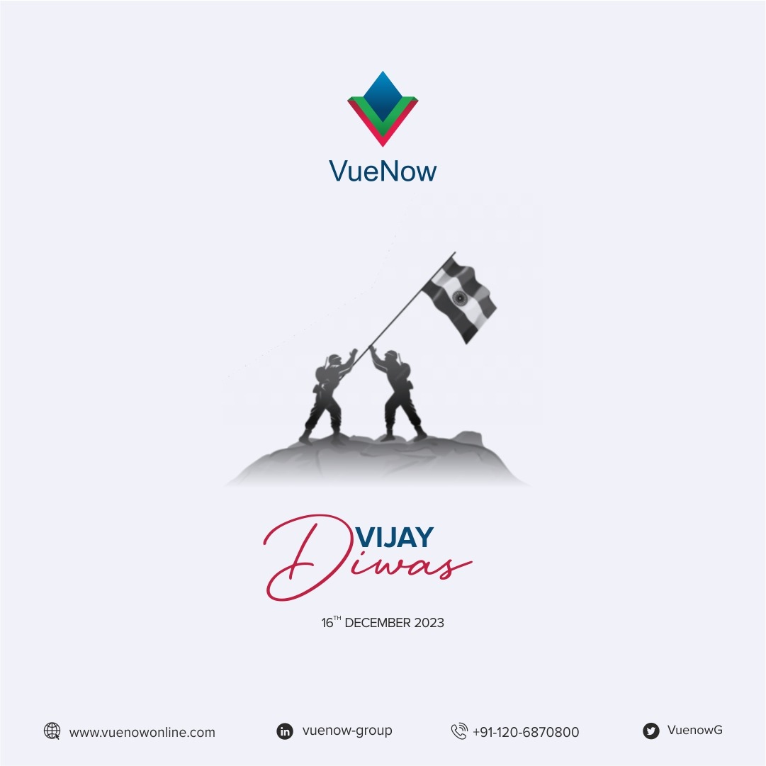 VuenowG's tweet photo. Commemorating India's valour and triumph on Vijay Diwas
#vuenowgroup #edgedatasolutions #VijayDiwas #edgedatacentre #DataCentres #vuenowinfotech https://t.co/QdVuA8REOh