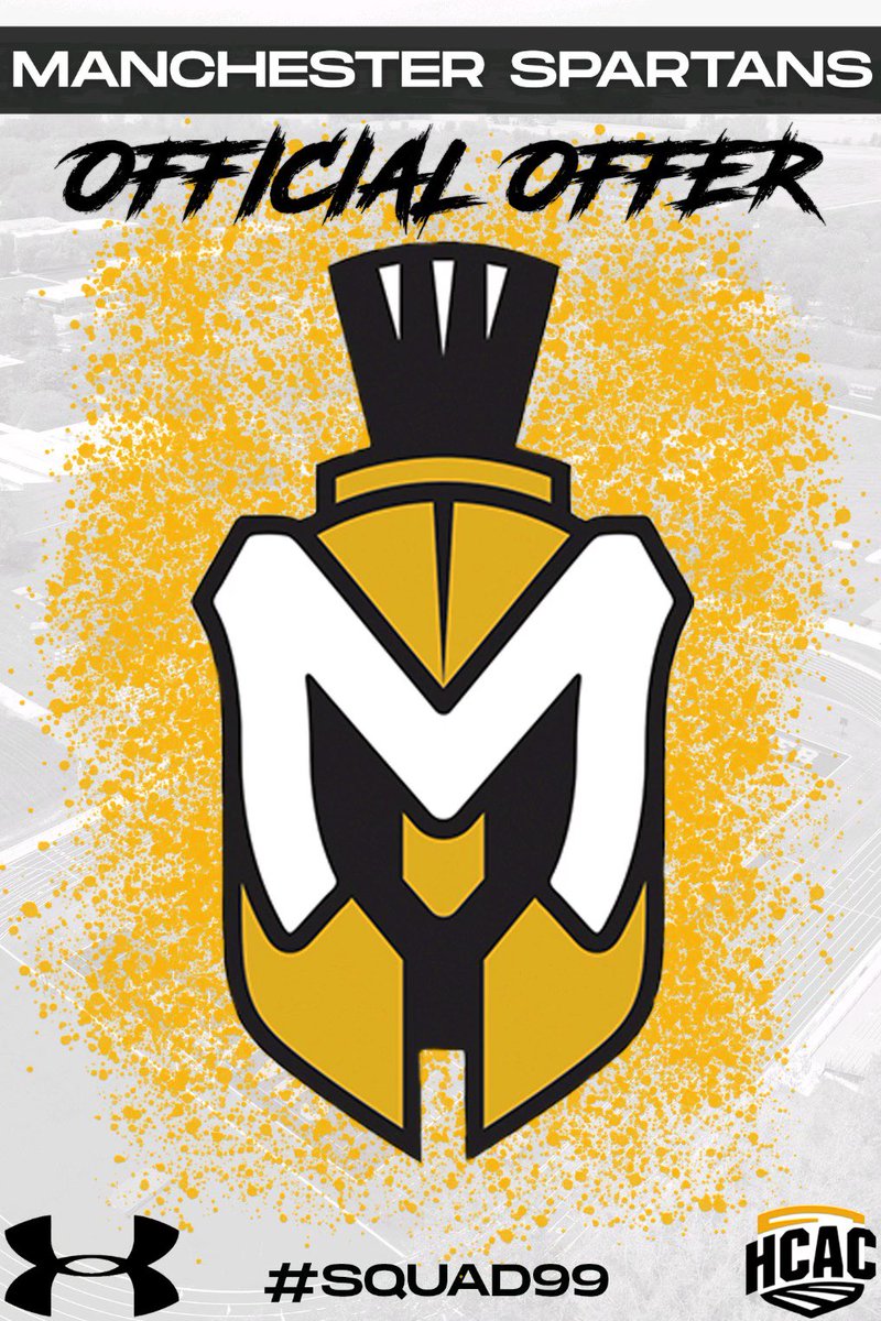 After a great conversation with <a href="/CoachV_MU/">Vann Hunt</a> I am extremely thankful and blessed to receive an offer to <a href="/MU_SpartanFB/">Manchester Football</a> 
<a href="/michaelzdebski/">Michael Zdebski</a> <a href="/CoachPTBarrett/">Parker Barrett</a> <a href="/DerrickStinson4/">Derrick Stinson</a> <a href="/Coach_TomJ/">Tom Jovanovski</a> <a href="/Husky_Football7/">HamiltonHuskyFootball</a>