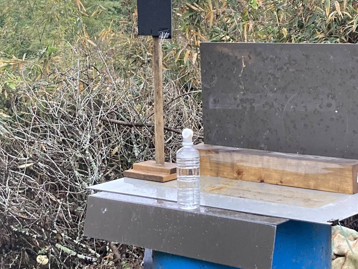 namba_36's tweet image. 今日は雨風ひどい中会社のスナイパー  おじさんと20メートル先のペットボトルのキャップを狙ってます！
わりに当たってるので2丁ともまずまずです！
＃SRSA2
＃サバゲー
＃ボルトアクション
＃スナイパー