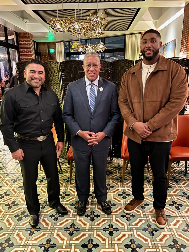 Tomorrow, we will confer degrees to more than 2,000 UHD graduates, but this evening we are celebrating our commencement speakers: The Honorable State Representative Armando Walle and UHD alum and former NFL player Devon Still. Our graduates are in for an inspiring message.