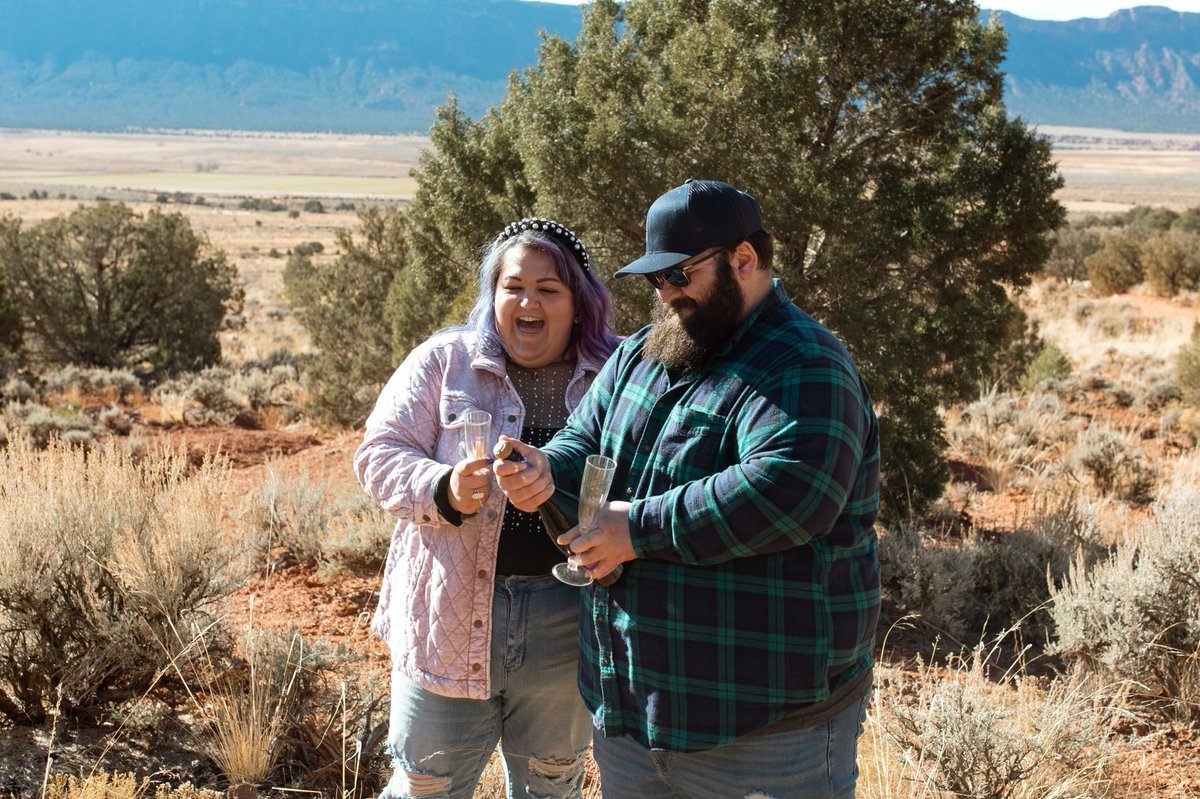 madelinej74's tweet photo. We got engaged &amp; that was pretty cool 😎 😜 @tellison888 https://t.co/ic4XpBoy1O