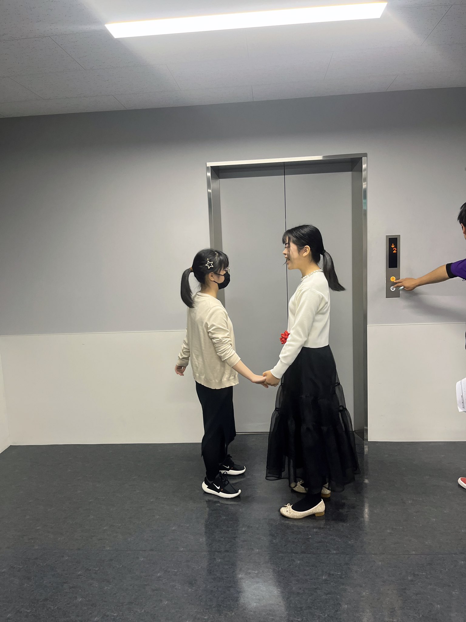 Good friends Ueno Risa and Nakamura Sumire 2023 (Image credit: Fujisawa Rina Twitter)