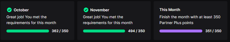 HUGE_AF's tweet photo. ✅✅TWITCH PARTNER PLUS CONFIRMED AND IT'S ONLY THE 15th!

GIGA W. THIS COMMUNITY IS INSANE! THANK YOU SO MUCH! https://t.co/Tsslnvbhl0