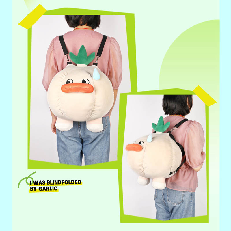 TriverToy's tweet image. Kawaii Garlic Shoulder Backpack School Bag Plush Toy😍

Shop here👉shorturl.at/giE01

#Garlic #onion #plushbackpack #plushies #kawaiistuff #plushtoyfactory #wholesale #toysforchildren #backpackbag #kawaiithings #kawaiiplush #oem