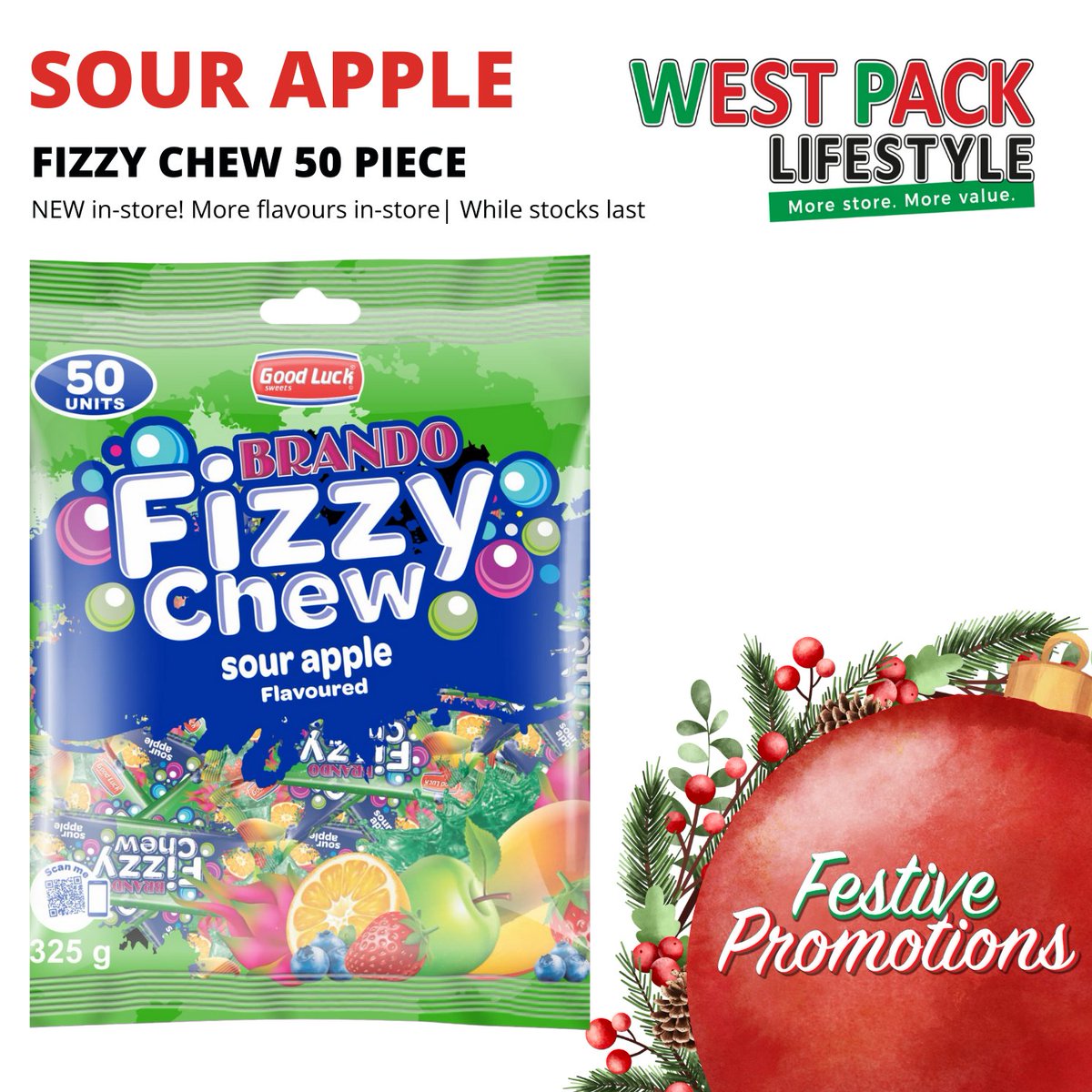 WANT A R1000 WEST PACK VOUCHER? RT & WIN ❤️💚 20x R1000 Vouchers Comment SWEET or SOUR (and your nearest West Pack store) for a chance to win 1 of 20 R1,000.00 #WestPackLifestyle vouchers. Must follow @westpackstores Winners announced Sunday 17 Dec westpacklifestyle.co.za/promotions/pro…