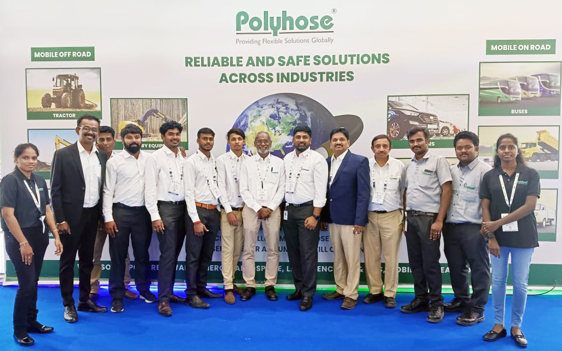 Join us at <a href="/CII_Excon/">CII EXCON</a> 2023! 
Explore our diverse products at Hall 1 - Lower Level, stall: G140 to G145 and H159 to H164. Discover how #Polyhose can meet your Energy Conveyance Needs.

Let's make the most of this final day!

#Excon