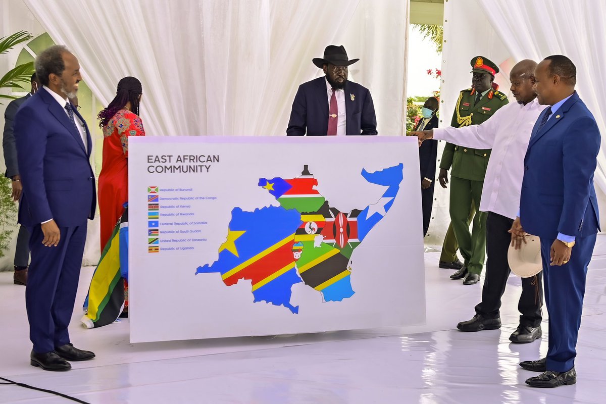 With the signing of the treaty of accession by the Federal Republic of Somalia to the East African Community (EAC). I encourage all parents to take note of the new East African Map before you start arguing with your child on whose right or wrong 😎