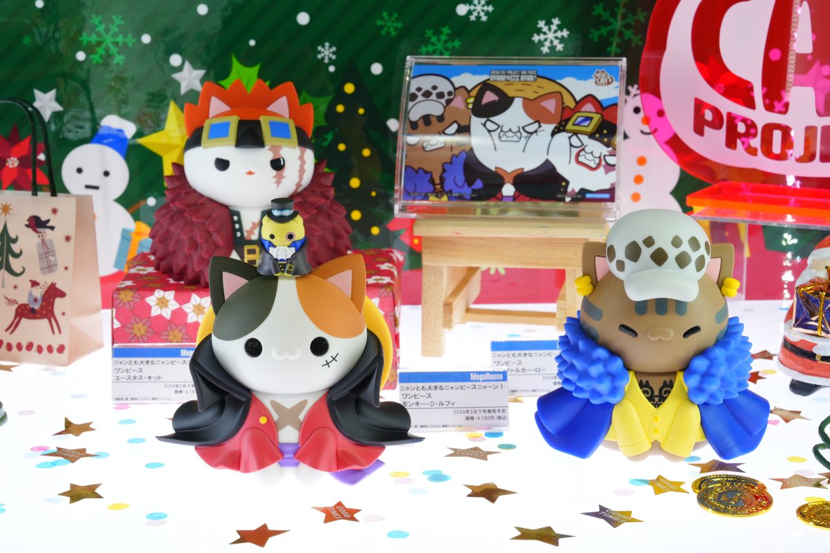 ジャンプフェスタ】 #MEGACATPROJECT ワンピース ニャンとも大きな 