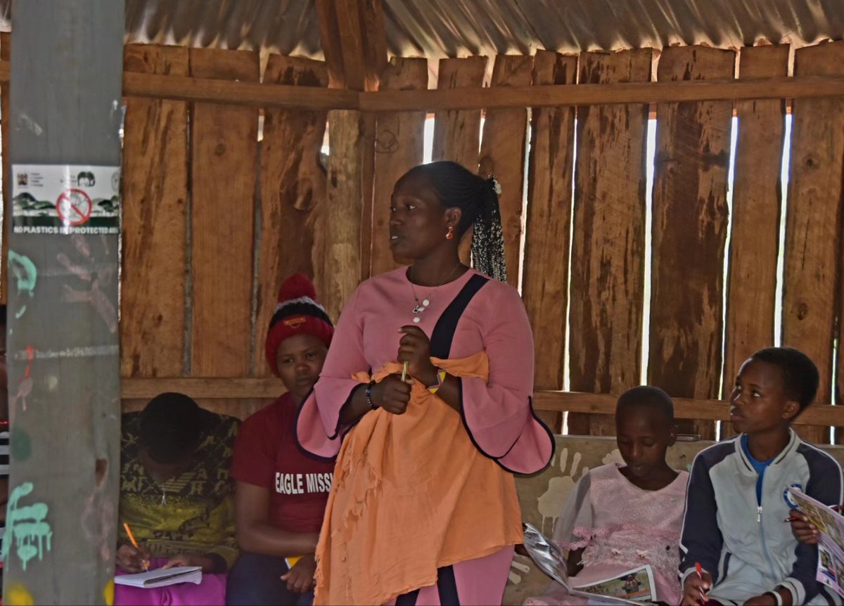 'Girls education as a climate solution' @DOdenyi Through the power of storytelling, together with the incredible community @chdconservancy we delved into addressing deep-rooted cultural norms, created awareness on the power of education, the girls' potential to bring about...