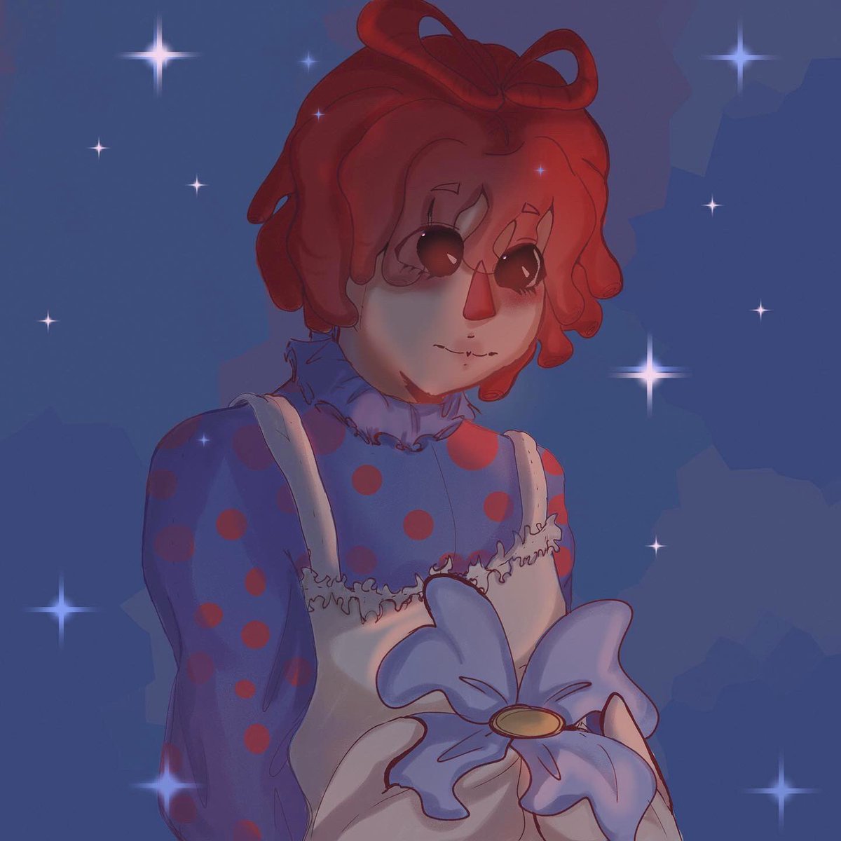 ✨
#raggedyann #art