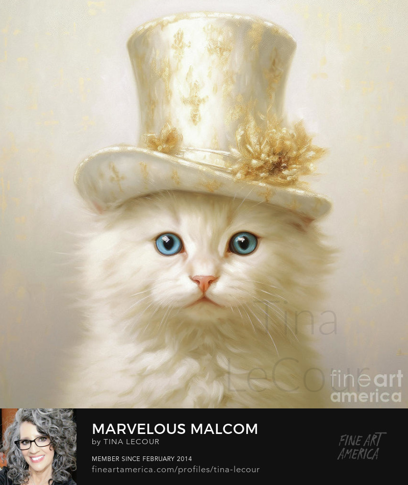 Marvelous Malcom...Can be purchased here..tina-lecour.pixels.com/featured/marve…

#cats #CatsOfX #CatsLover #animals #wallartforsale  #homedecor #homedesign #interiordecor #giftideas #gifts #giftsforher #giftsformom #ChristmasGiftIdeas #animalscat  #gift #GiftsforGirls #AYearForArt #BuyIntoArt