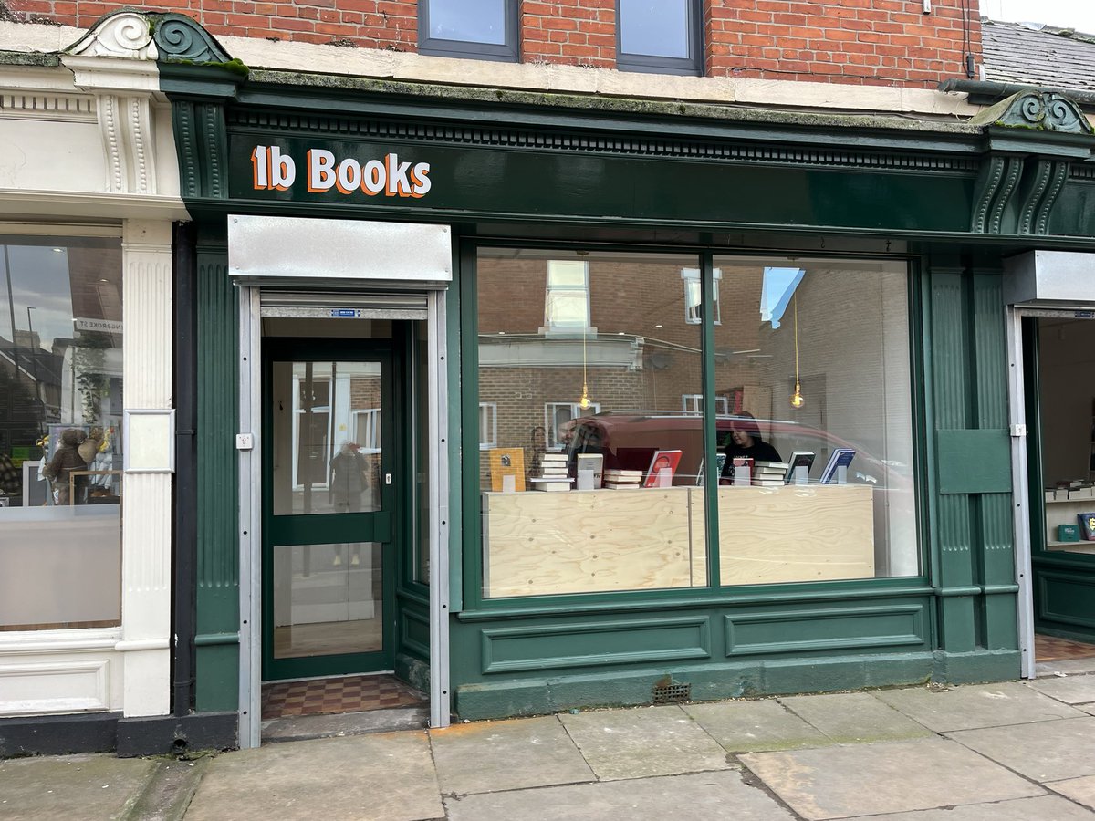 Heaton’s got a new bookshop. Bolingbroke Street on the corner with Heaton Park Road. It’s time you were down there!