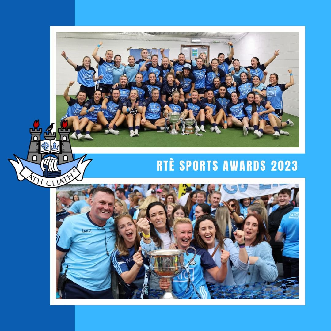 TUNE into the @RTEsport Sports Awards this evening Saturday December 16th as the Dublin Ladies senior team along with manager Mick Bohan are included in the short list of nominees for the 2023 Team & Manager of the Year Awards. Joanne Cantwell and Daragh Maloney will present…