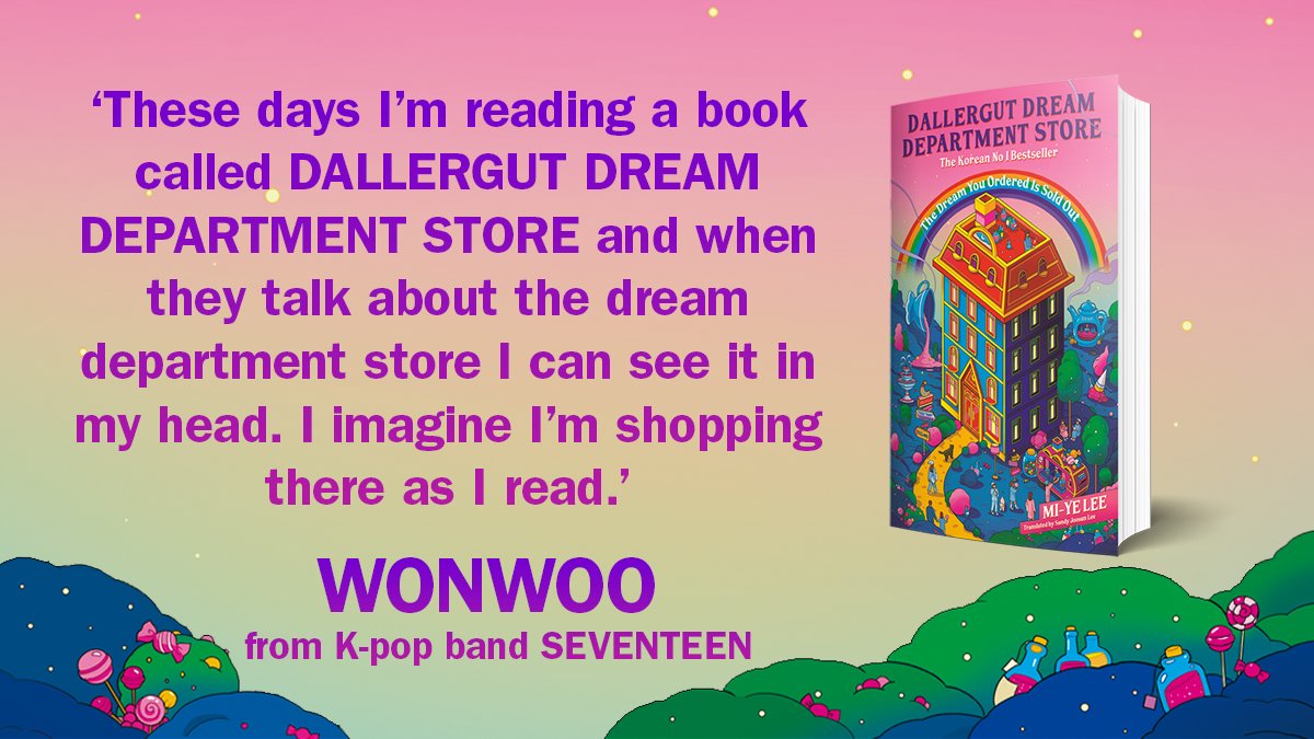 #wonwoorideul rise up! 

DALLERGUT DREAM DEPARTMENT STORE by Miye Lee has been translated into English by @sandyjoosunlee 

Available to order in the UK and internationally geni.us/Dallergut