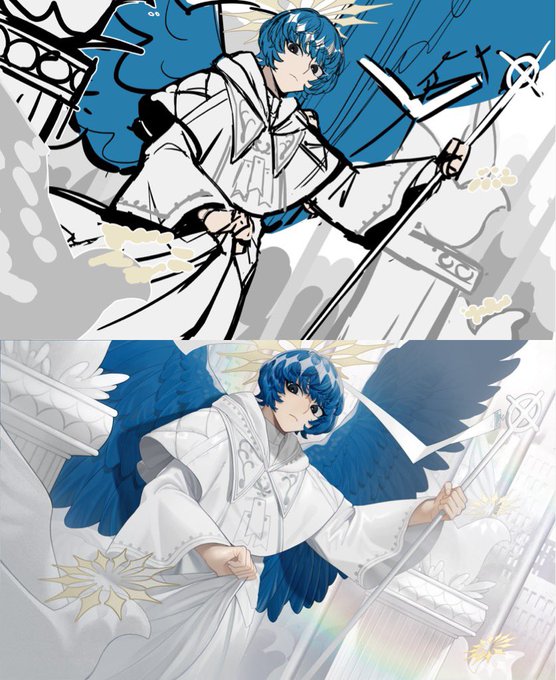 「blue wings」 illustration images(Latest｜RT&Fav:50)