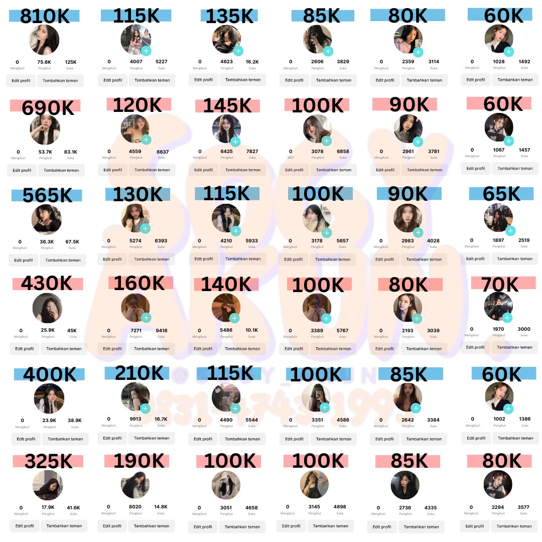 bysogy's tweet image. WTS  ACC AKUN TIKTOK

-DATA BISA DIGANTI
-1K ON LIVE &amp;amp; TIKTOKSHOP AFFILIATE
-FOLS 100% REAL FYP
-AMAN &amp;amp; LEGAL
-NO BIND

MINAT BISA DM OR WA YAA KAK. WTS WTB NEED AKUN TIKTOK MURAH #ZonaUang