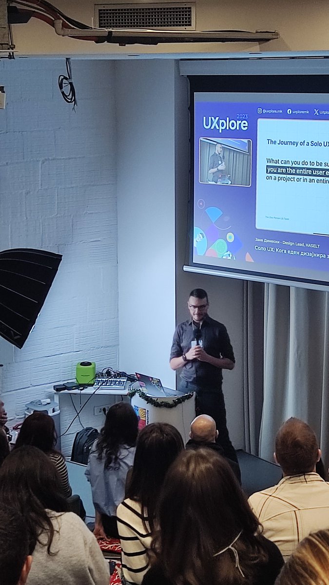 AmazingApps  @ #UXplore conference for designers, researchers and engineers in the UX domain.

Great presentation <a href="/janedimeski/">Jane Dimeski</a>!

For more info uxplore.mk