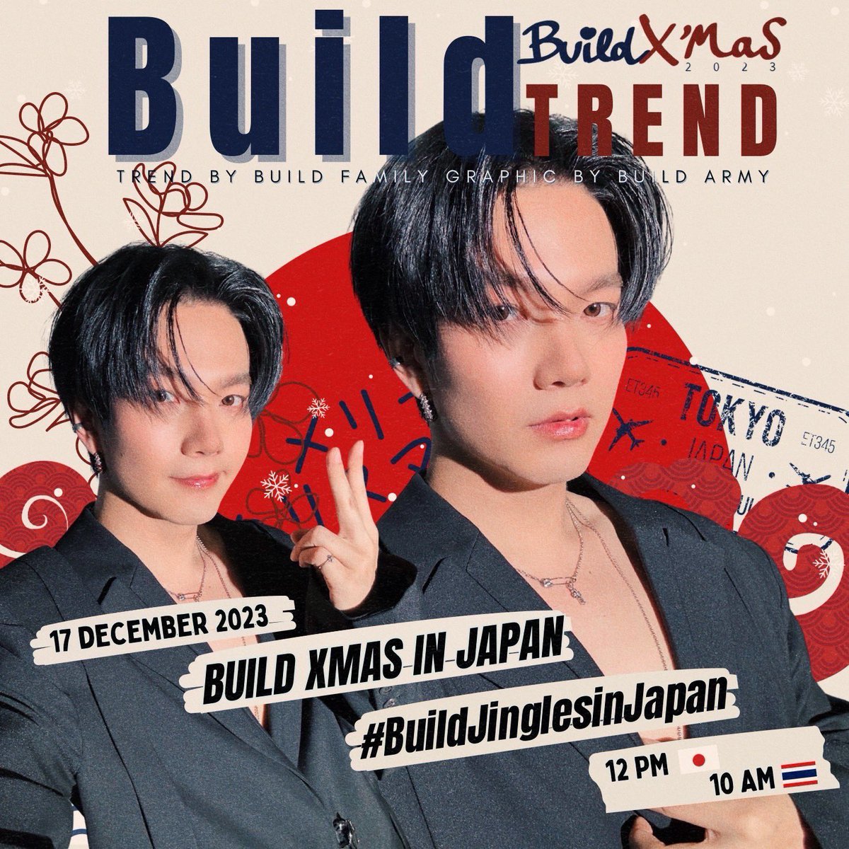 Build_FamilyFC's tweet photo. พรุ่งนี้แล้วสำหรับงาน 🎅「Build X’mas 2023 in Japan」🎅 ขอเชิญชวนแฟนคลับที่น่ารักทุกคนร่วมส่งกำลังใจและมาสนุกเอ็นจอยกัน ผ่านแฮชแท็ก👇🏻

🗓️ 17 December 2023

🔑 BUILD XMAS IN JAPAN
#️⃣ BuildJinglesinJapan 

⏰ 10am 🇹🇭 | 12pm 🇯🇵

~ สามารถเล่นได้ยา��ๆทั้งสองรอบเลยนะคะ

🌍💙 ~ see you tomorrow 🫶🏻

#BuildJakapan @JakeB4rever 
#Beyourluve #BuildXmasJP2023