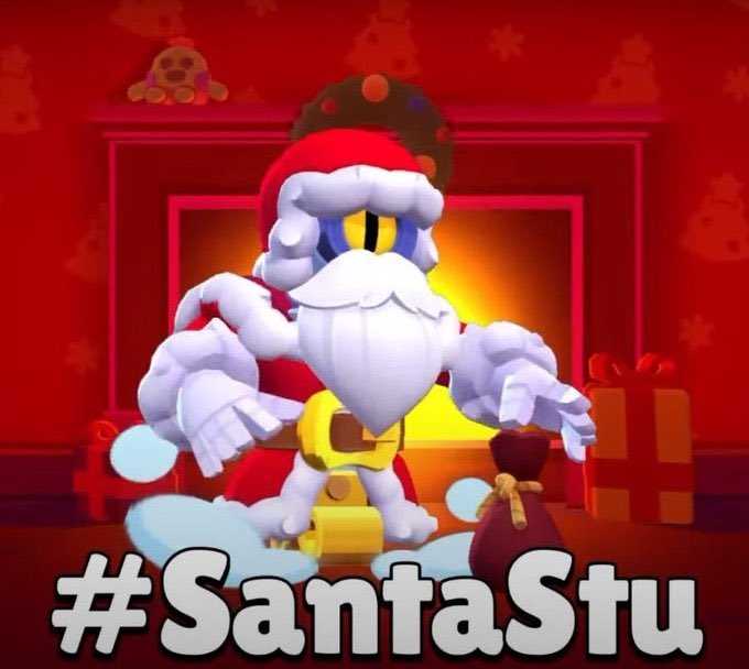 Noobs_iMTV's tweet photo. 🎅ANTA STU GIVEAWAY 🎅

I'm giving away 1x FREE Santa Stu skins!   

All you have to do is: 

1️⃣ Follow ME 
2️⃣ Like &amp; Retweet the Post
3️⃣ Tag your best buddy

#BrawlStars #SantaStu #SantaStuGiveaway https://t.co/q6u24qL2yr