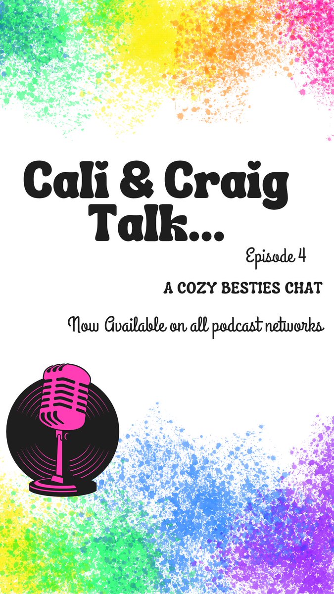 In episode 4 of Cali & Craig Talk @cali_kitsu & @Cameron_D_James sit down for a cozy besties chat 🩷

Their chat includes advice for first time writers, Anime recs, song lyrics, and much more 🥳

🏳️‍🌈Listen here: tr.ee/soCXO1KKeY

#podcasts #writingpodcast #Authors #writers