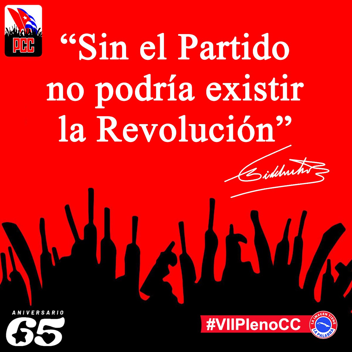 Seguirá siendo el cemento de la Revolución Cubana. #Cuba
#VIIPlenoCC