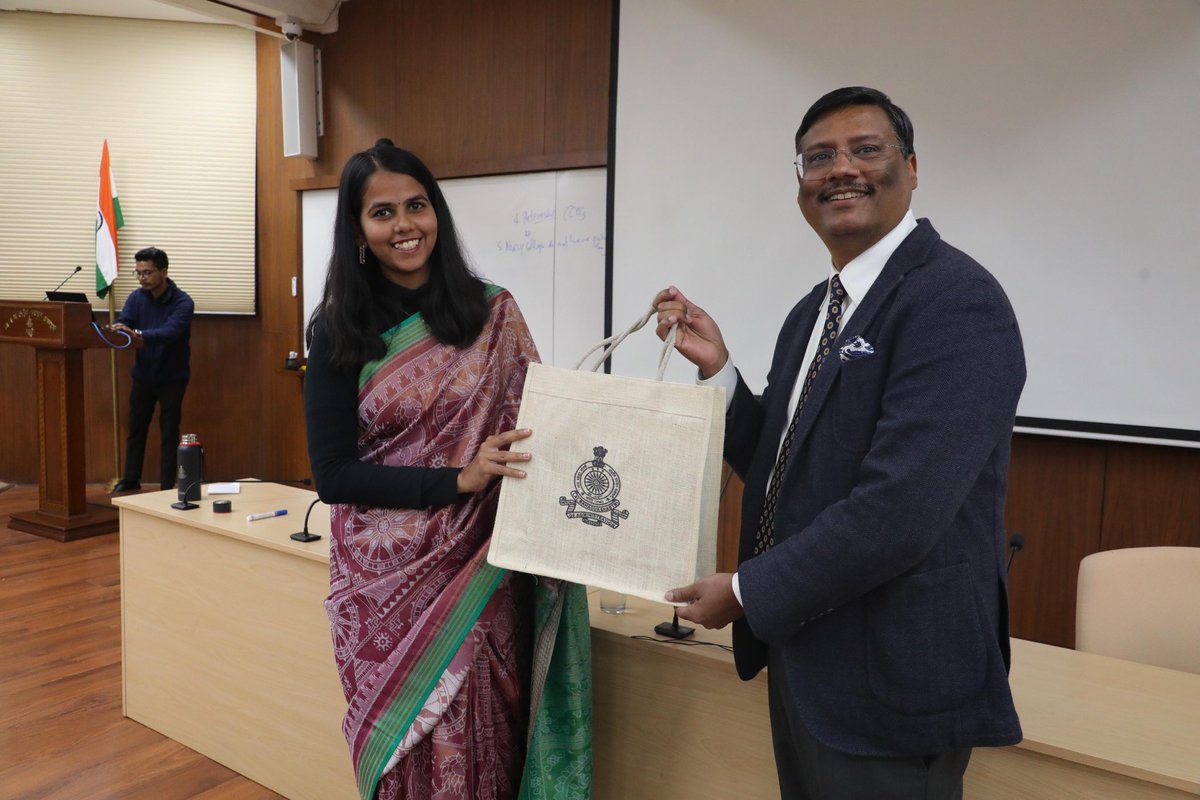 Addressed the Officer Trainees of the IAS 2023 batch ⁦@LBSNAA_Official⁩ . Wide ranging interaction on how to bring about a paradigmatic shift in the sector of their choice. Greatly delighted to meet those who have been allocated UP Cadre.