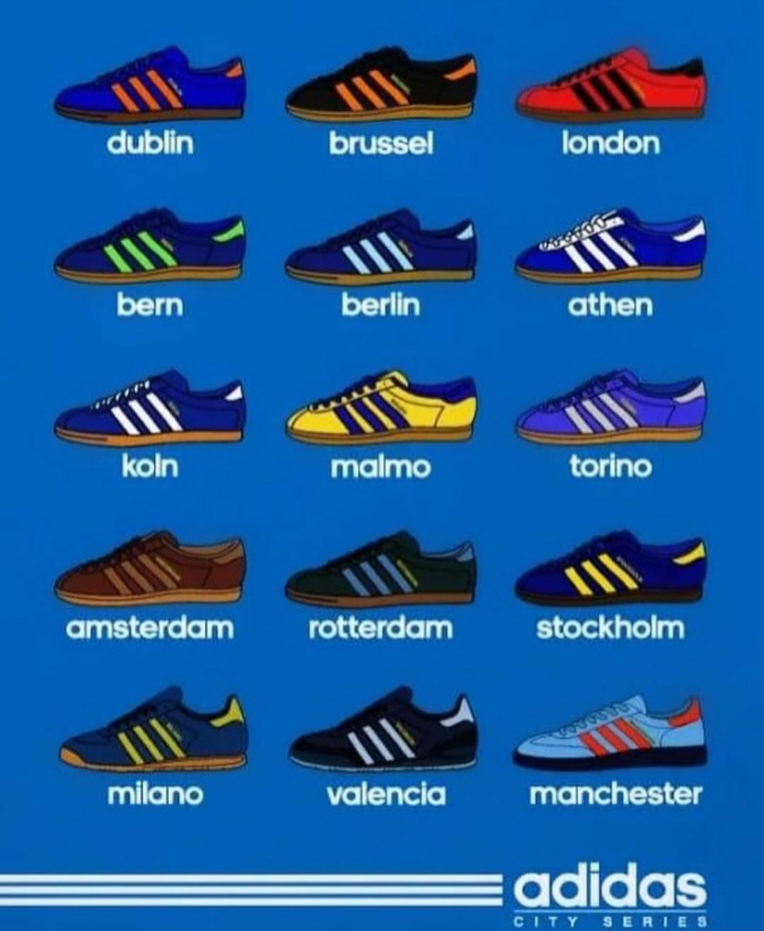 List of adidas city series deals