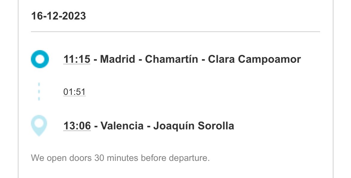 victordeelena's tweet image. Hoy he venido a comer a Valencia desde Madrid.
He tardado prácticamente lo mismo que si fuera a comer a casa de mis padres desde la mía en transporte público.
Y vivimos en la misma ciudad.

El transporte público en la periferia de Madrid es demencial y siguen presumiendo de él.