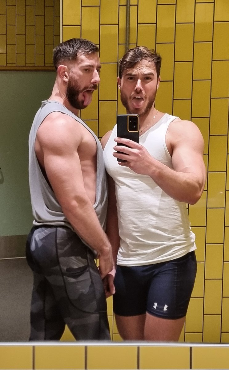 Gym bros with John