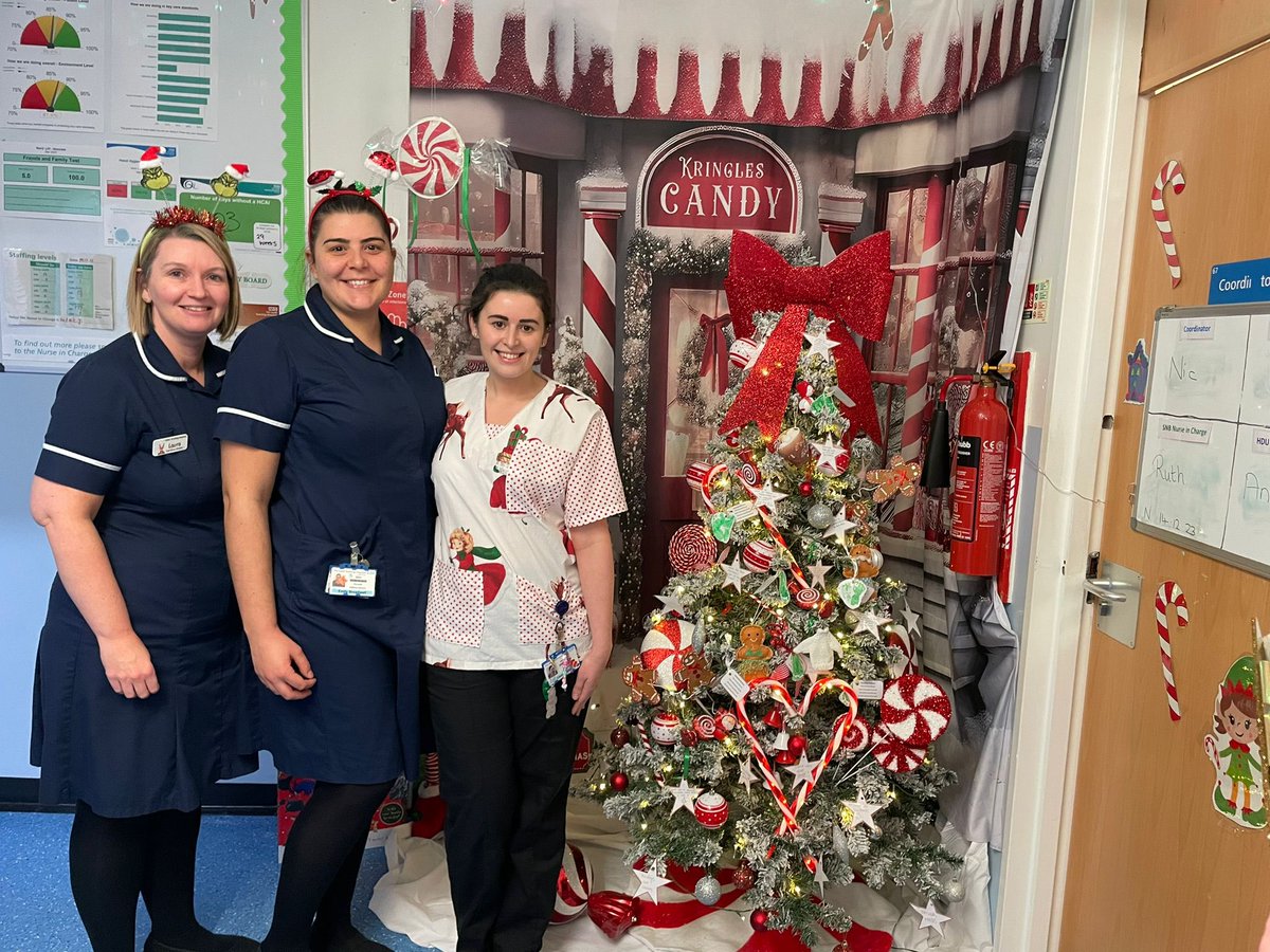 It was the annual Christmas Tree judging yesterday!! So many fantastic entries from ward areas and clinical teams! I don’t know how we will choose the winners by Monday!!! Check out some of the entries!