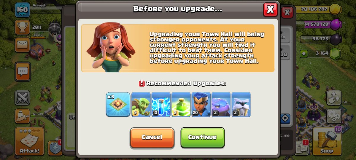 🏰✨ Clash of Clans just got even more exciting with Town Hall 16! 😲

 The UX magic behind the upgrade is pure brilliance, adding humor and crucial information. Let's conquer Town Hall 16 together! 🤝🎮

 #ClashOfClans #GamingAdventures #UXMagic #TownHall16Upgrade