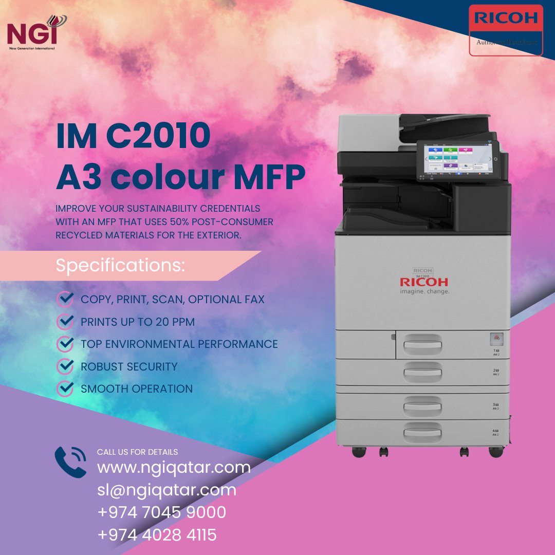 #IMC2010 #Ricoh #photocopier
#QatarPhotocopiers #OfficeSolutionsQatar #PhotocopierTechnology #EfficientPrinting  #الشجاعيه #صباح_الخيرᅠ #كاس_العالم_للانديه_2023 #جنودالاحتلال