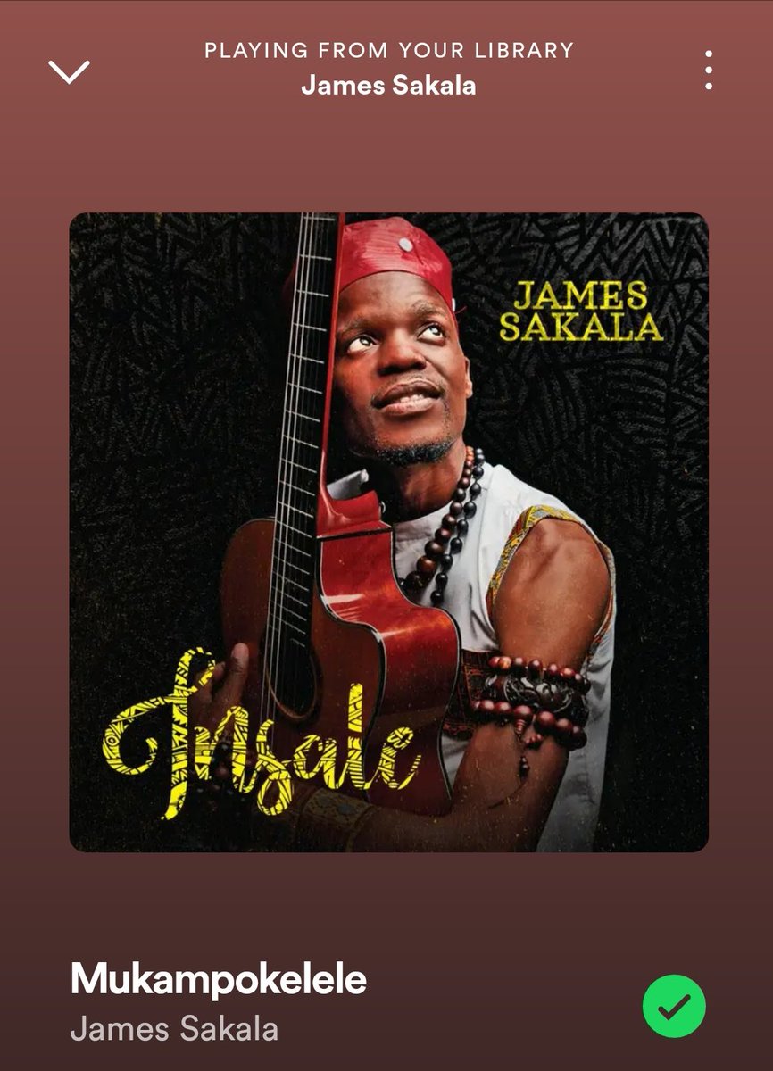 Still my favourite @JamesTSakala song ❤️✨