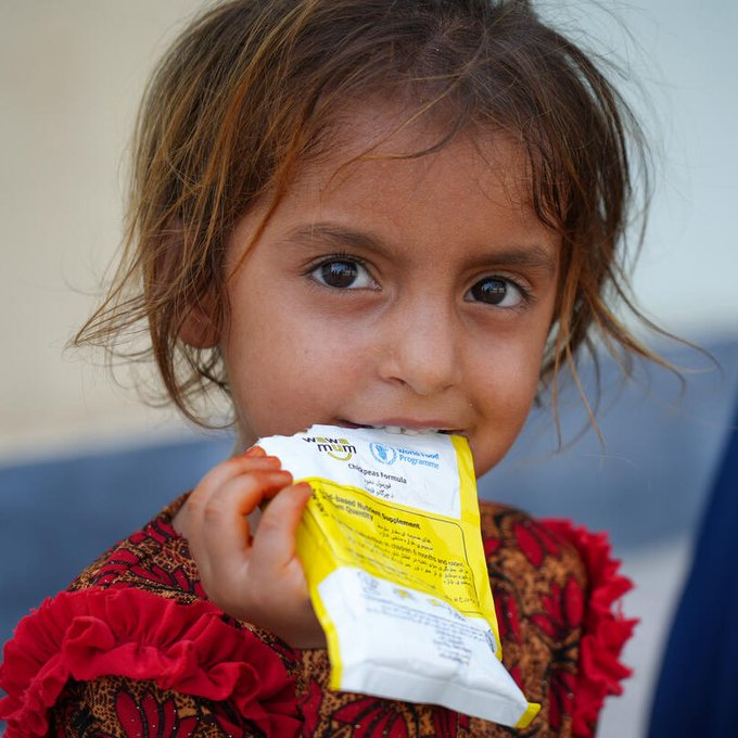 The World Food Program wrote on X that “4 million mothers and children are malnourished in Afghanistan.” #TOLOnews