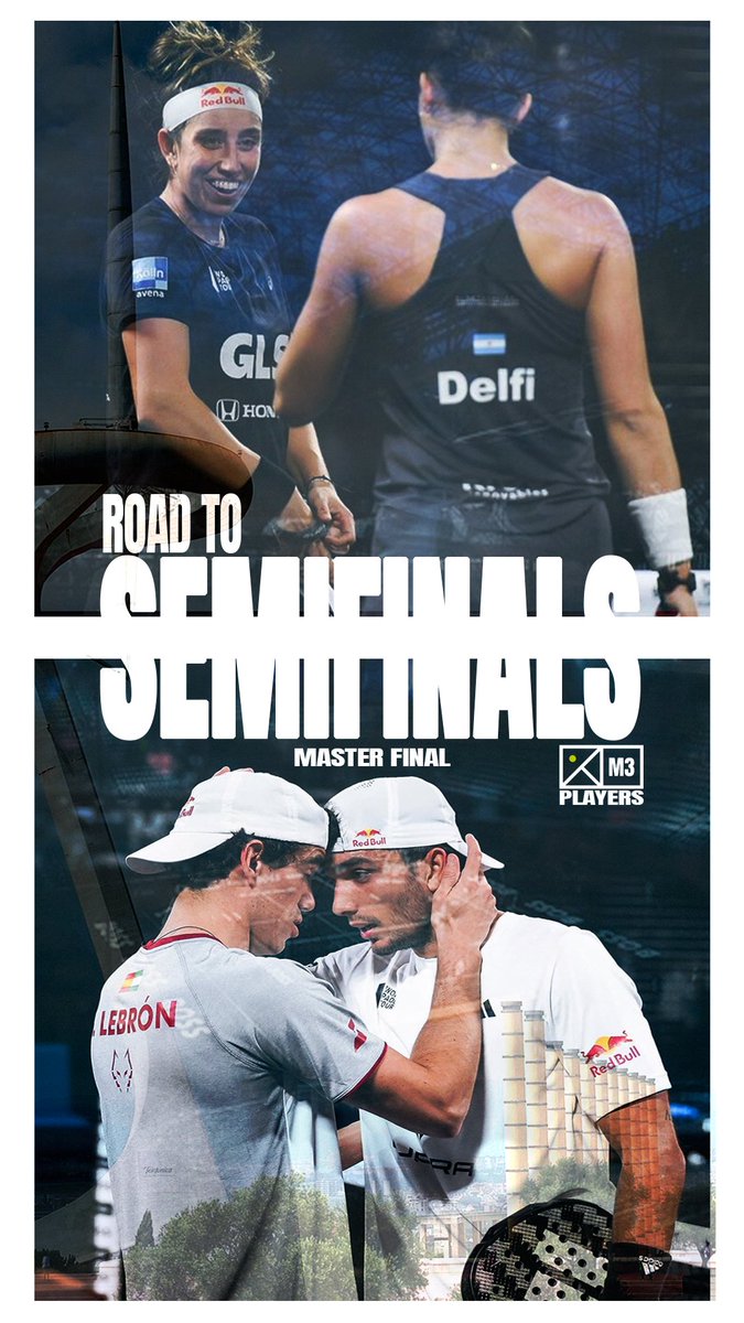 M3padelacademy's tweet image. Vamos a por las últimas semis del 2023. #M3Players
#WPTMasterFinal