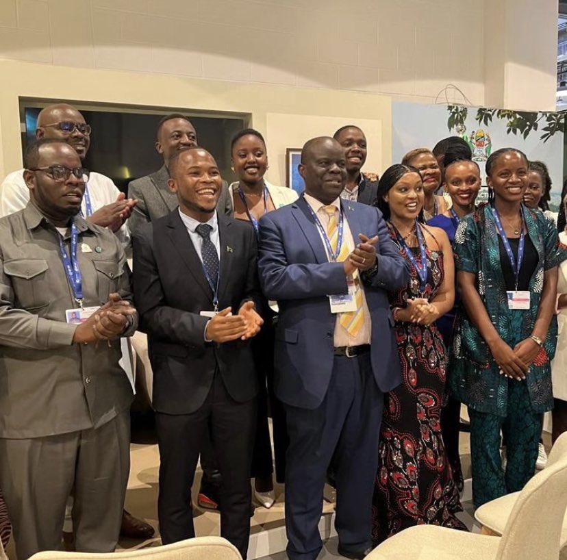 We really had a good time learning from our fellow youth Climate advocates from all Over Africa and most of all we were honored to receive closing remarks from our Great mentor Dr. Richard Muyungi the Presidents advisor on Climate Issues

#youth4climateaction