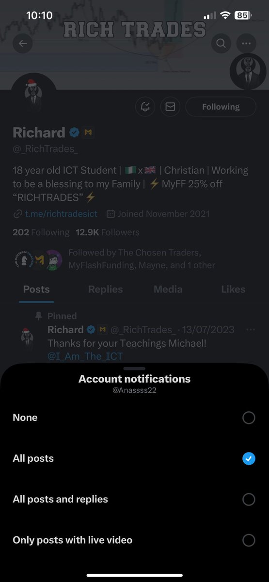 Anassss22's tweet photo. @_RichTrades_ @myflashfunding @blakemyff @mohamedthemoney @rabea_ghantous5 @smetesley69295 @William293771 https://t.co/ohD8JpSP16