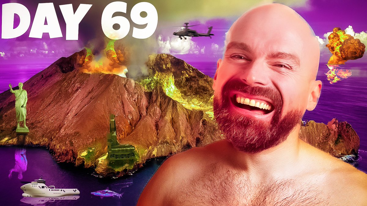 Shirtless Survivor: Trapped on a Volcanic Island with Sharks and Helicopters! #VolcanicIslandAdventure #MrBeastChallenge #SharkEncounter #MilitaryMystery
#NoShirtNoFear #SurvivorIsland #HelicopterEscape #IslandEscape
#VolcanicVlogs #ExtremeChallenge #SharkBait #MrBeastInspired