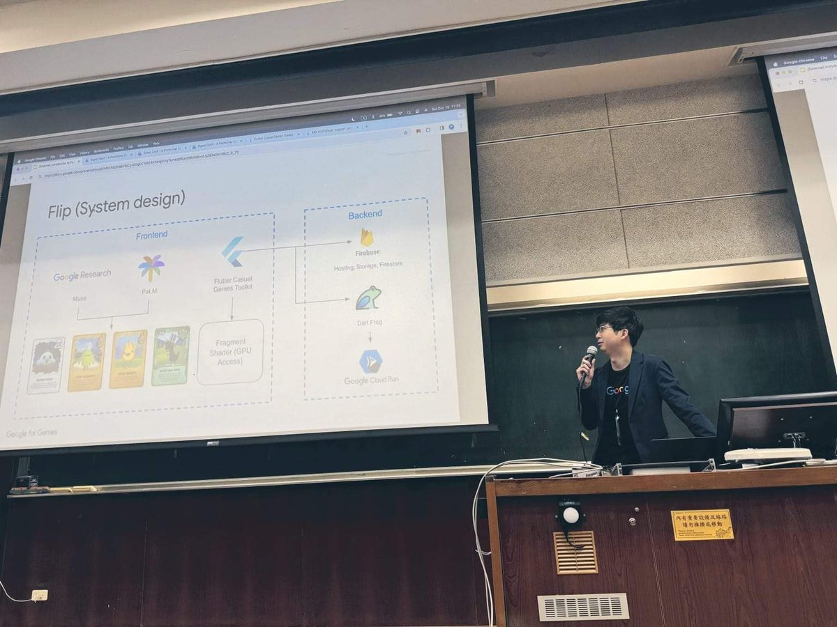 I was thrilled to represent Google as Flutter Product Manager at GDG DevFest Taipei 2023! Thanks to <a href="/ZoeyFan723/">Zoey Fan</a> !