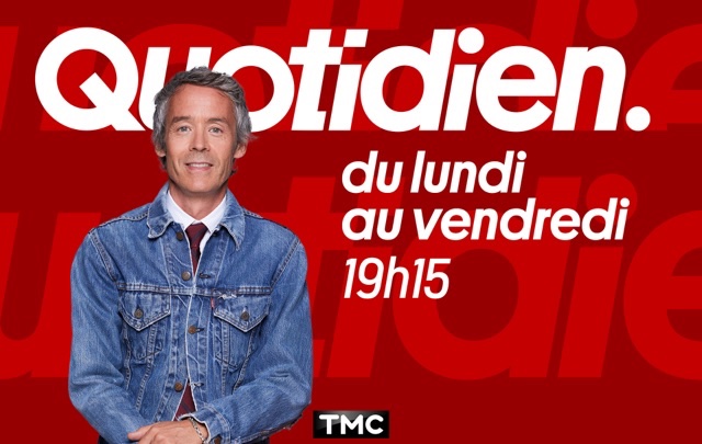 TF1 Pro (@tf1pro) on Twitter photo #Audiences <a href="/TMCtv/">TMC</a>
#Quotidien avec <a href="/T_Ardisson/">Thierry Ardisson</a> <a href="/audrey_crespo/">Audrey Crespo-Mara</a> #MatteoGarrone et <a href="/QuealySamantha/">Sam Quealy</a>
💥 Talk-show numéro 1 à 1,4 M tvsp
🔝Pic à 1,6 M
🏆3e Ch Nat sur les cibles principales à 13% PdA 25-49 & 15% PdA ICSP+
🥇2e Ch Nat sur les jeunes à 13% PdA 15-34 #Audiences <a href="/TMCtv/">TMC</a>
#Quotidien avec <a href="/T_Ardisson/">Thierry Ardisson</a> <a href="/audrey_crespo/">Audrey Crespo-Mara</a> #MatteoGarrone et <a href="/QuealySamantha/">Sam Quealy</a>
💥 Talk-show numéro 1 à 1,4 M tvsp
🔝Pic à 1,6 M
🏆3e Ch Nat sur les cibles principales à 13% PdA 25-49 & 15% PdA ICSP+
🥇2e Ch Nat sur les jeunes à 13% PdA 15-34