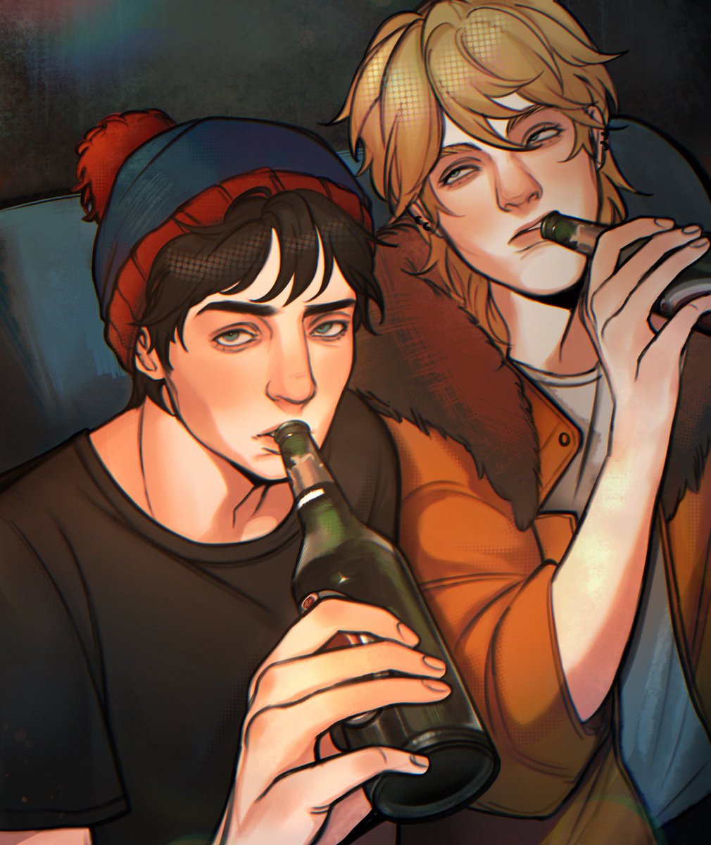 Drunk 
#kennymccormick #Stanmarsh
#SPfanart #SouthPark  #southparkfanart