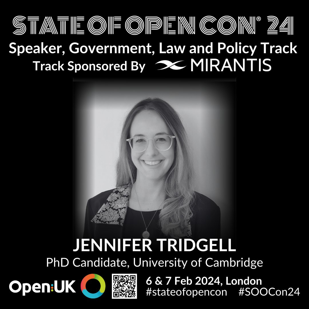 Thrilled to speak at #stateofopencon on both the lessons learned from growing State regulatory interest in #openAI and #opensourcesoftware #cybersecurity, and next steps. Check out the phenomenal programme from @AmandaBrockUK and her team: stateofopencon.com/schedule-2024/