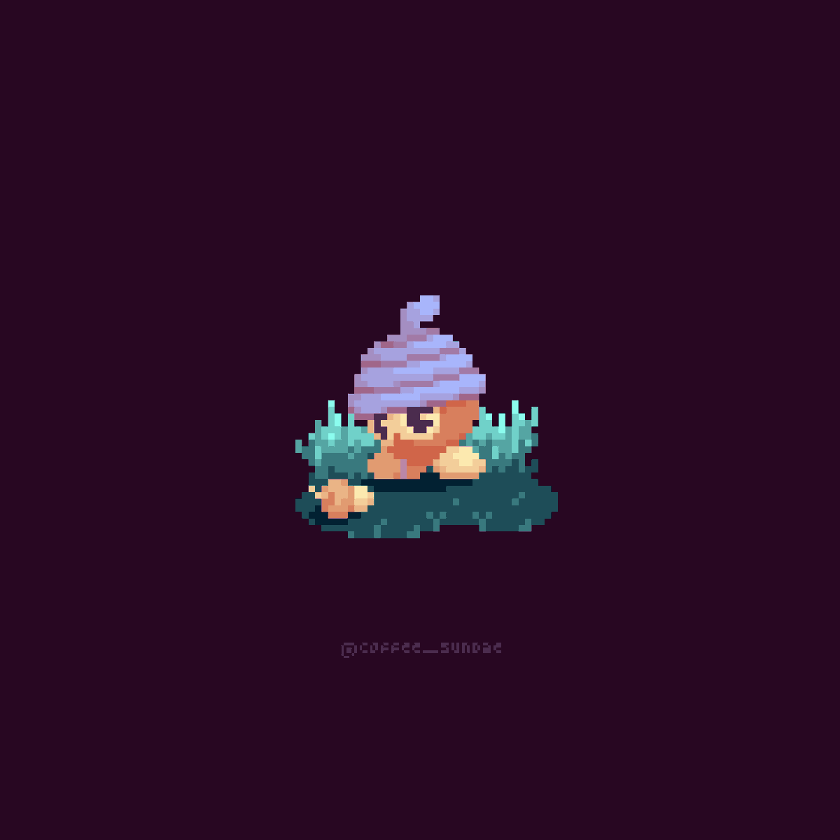 I redraw Seedot in 32 px #pixelart #Pokemon #ドット絵