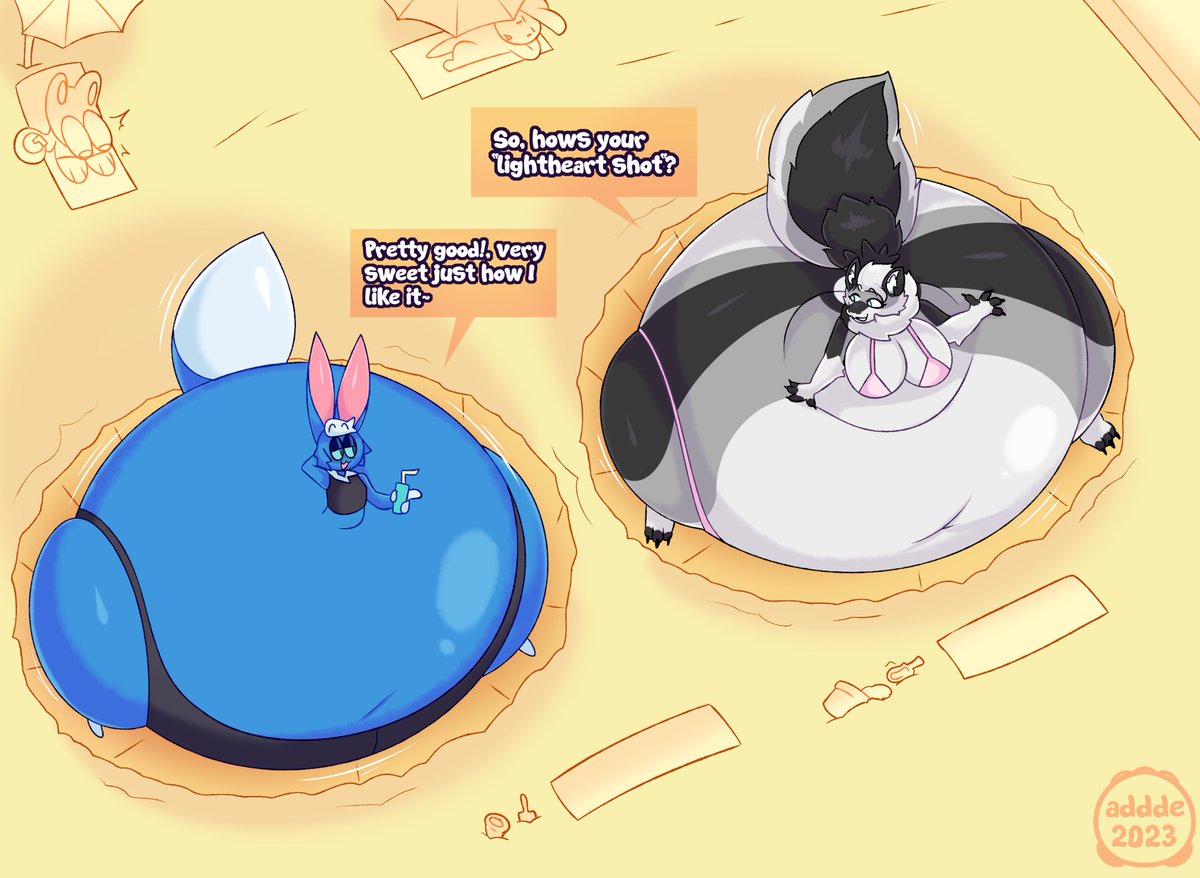 With rumps this big, its pretty easy to sit pretty much anywhere