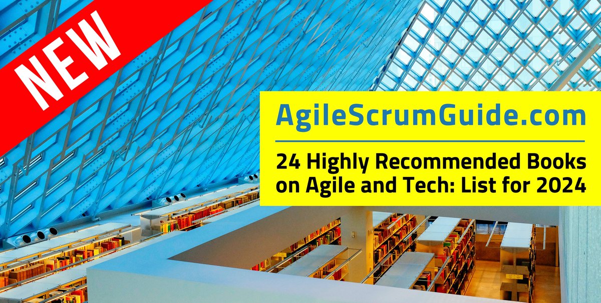 AgileScrumGuide's tweet photo. NEW — 24 Highly Recommended Books on Agile and Tech: List for 2024
https://t.co/y0RHEVJmWJ
#Agile #AgileBooks #AgileCoach #AgileMindset #AgileProjectManagement #AgileReading #AgileScrumGuide #AgileTransformation #AI #Books #BooksThatTransform #BuildYourFuture #PMOT #PMOX