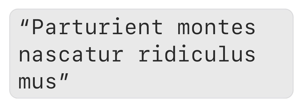 Found a gem of a quote used directly in relation to events in pharmacy. (Clue: going back a while now!) 🌋🐭

So, a bit of a #InOurTime comments but am willing to bet a few clever clogs out there will know exactly what I’m referring to. 😇