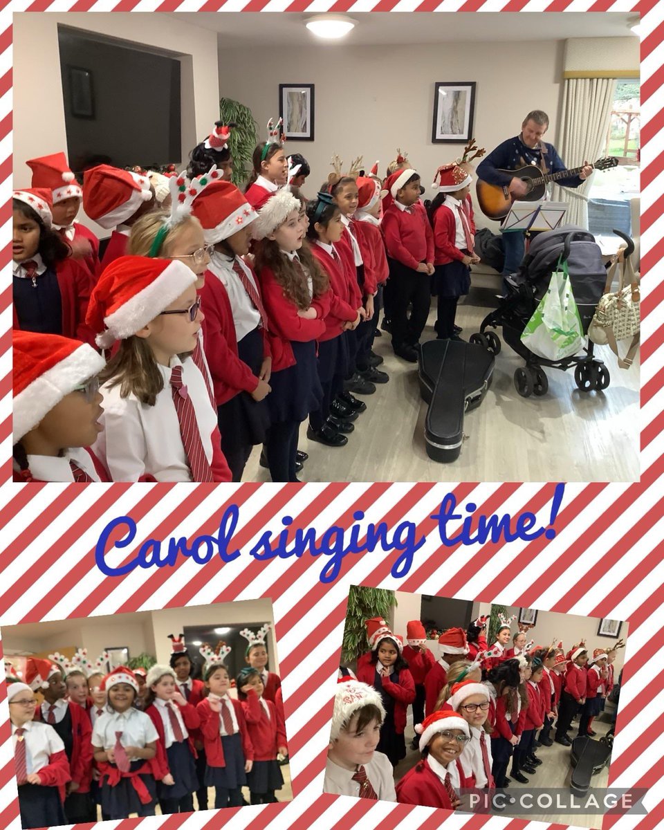 Choir have been spreading more Christmas cheer this afternoon. They went to a local care home and sang with so much enthusiasm - the residents asked for an encore! We could not have been prouder of the children. What a lovely afternoon!
